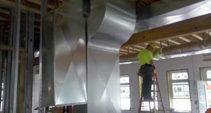 Air duct installation