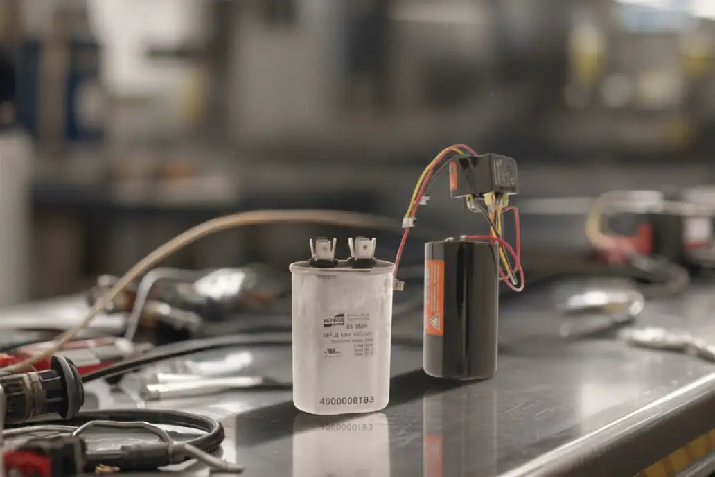 AC Capacitor and Compressor Hard Start Kit