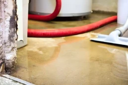 Water Damage from Leaking HVAC or Water Heater - EMCO Tech