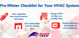 Pre Winter Checklist for Your HVAC System by EMCO Tech