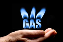 Switching Natural Gas with EMCO Tech - Gas burning flames