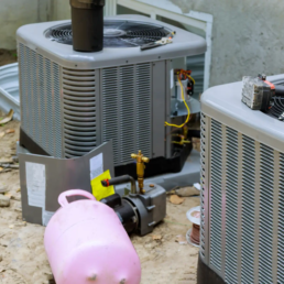 AC Condenser Cleaning and Tune-Up