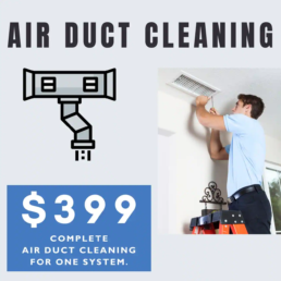 Air Duct Cleaning Offer book now