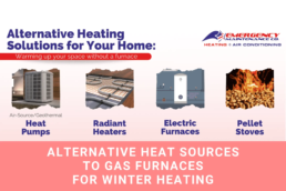 Alternative Heat Sources to Gas Furnaces for Winter Heating by Emergency Maintenance Company