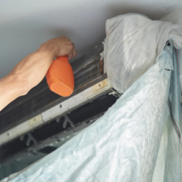 Ductless Mini-Split System Mold Cleaning in Ambler PA