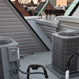 Heat Pump Commercial Installation for Apartment Complex