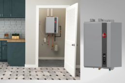 Tankless Rheem Water Heater Installation