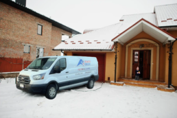 Issues You Might Have with Your Electric Furnace - EMCO Tech Truck on Parking