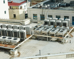 Commercial HVAC Systems on Roof