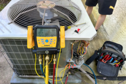 AC System Freon Recharge, Tune Up and Repair by EMCO Tech Heating and Cooling