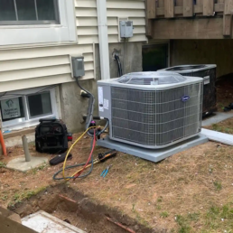 HVAC Service Technicians of Chester County area are Here Repairing Air Conditioner
