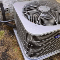 EMCO Tech Heating and Cooling Company in Montgomery County - New Carrier Condenser Installation