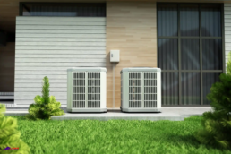 Heat Pump Services Repair of 2 Outside Heat Pumps