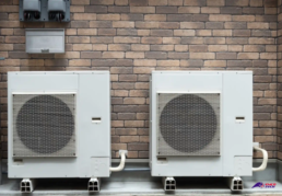 Mini Split Heating and Cooling Services - 2 Outdoor Heat Pumps