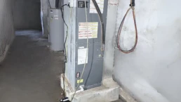 Air Handler Unit in Basement