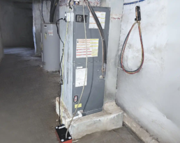 Air Handler Unit in Basement
