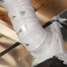 Ductwork Repairs for New Constructions - Repaired and Sealed Air Duct System