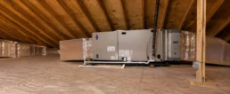 EMCO Tech Carrier Infinity Air Handler Installation in the Attic and Ductwork Insulation