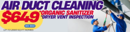 air duct cleaning offer $640 for up to 2000 square feet homes 800 x 200