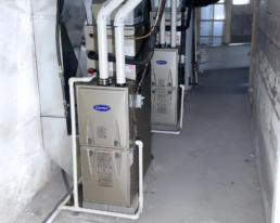 2 Carrier Gas Furnaces Serviced - Furnace Repair Near Me