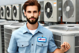 HVAC Technician near Heat Pump and Air Handler Systems