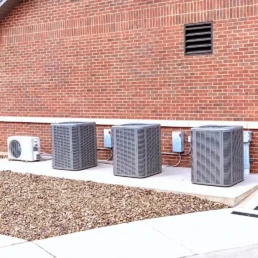 Commercial HVAC Services in Delaware County PA - School - Three Air Conditioners and Ductless Mini-Split Heat Pump