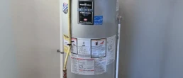 Bradford White High Efficiency Power Vent Gas Water Heater Installation by EMCO Tech Heating and Cooling in Willow Grove PA