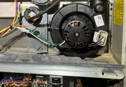 Inducer assembly for furnace maintenance and repair services