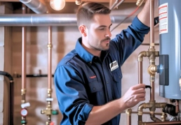 Steam Boiler Services - EMCO Tech HVAC Technician