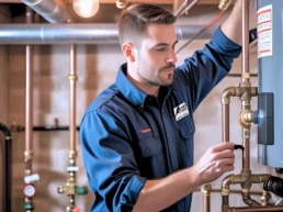 Steam Boiler Services - EMCO Tech HVAC Technician