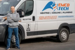 HVAC Services Jenkintown - EMCO Tech Contractor with Truck