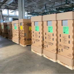 New Carrier Gas Furnaces Ready for Installation - EMCO Tech Philadelphia Location Warehouse for Same Day Gas Furnace Installation