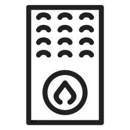 gas furnace icon