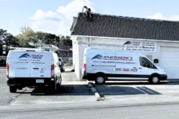 HVAC Services in Jamison PA - EMCO Tech Heating & Cooling Service Trucks