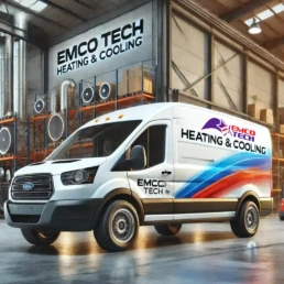 HVAC Services in New Hope - EMCO Tech Heating & Cooling Truck
