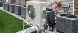 Heat Pump Installation Services by EMCO Tech - Several Heat Pumps Outside Installed