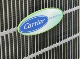 Carrier Infinity Logo on The System - EMCO Tech
