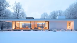 EMCO Tech - Alternative Heat Sources to Gas Furnaces - Modern home in Winter