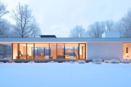 EMCO Tech - Alternative Heat Sources to Gas Furnaces - Modern home in Winter