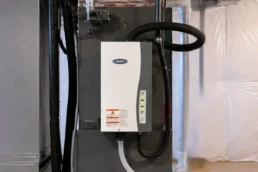 EMCO Tech Aprilaire steam humidifier installation