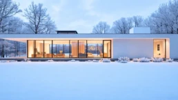 Modern home in Winter - EMCO Tech Gas Furnace Alternatives Post
