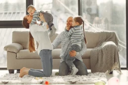 EMCO Tech HVAC Services in Warrington PA - Happy Family at Home