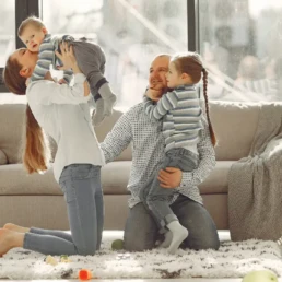 EMCO Tech HVAC Services in Warrington PA - Happy Family at Home