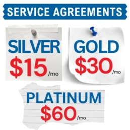 EMCO Tech Heating & Cooling Service Agreements - Silver Gold Platinum HVAC