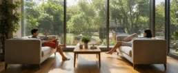 People enjoying hot summer day in their home - EMCO Tech - Will Your AC Survive Summer 2026