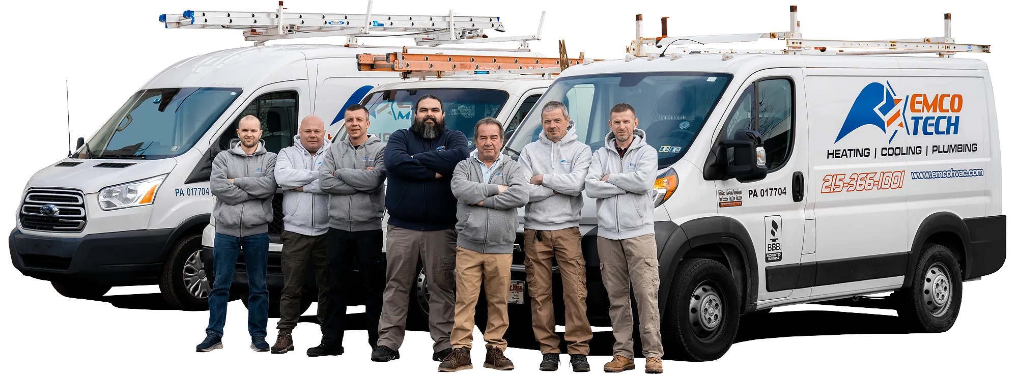 EMCO Tech HVAC team in Greater Philadelphia