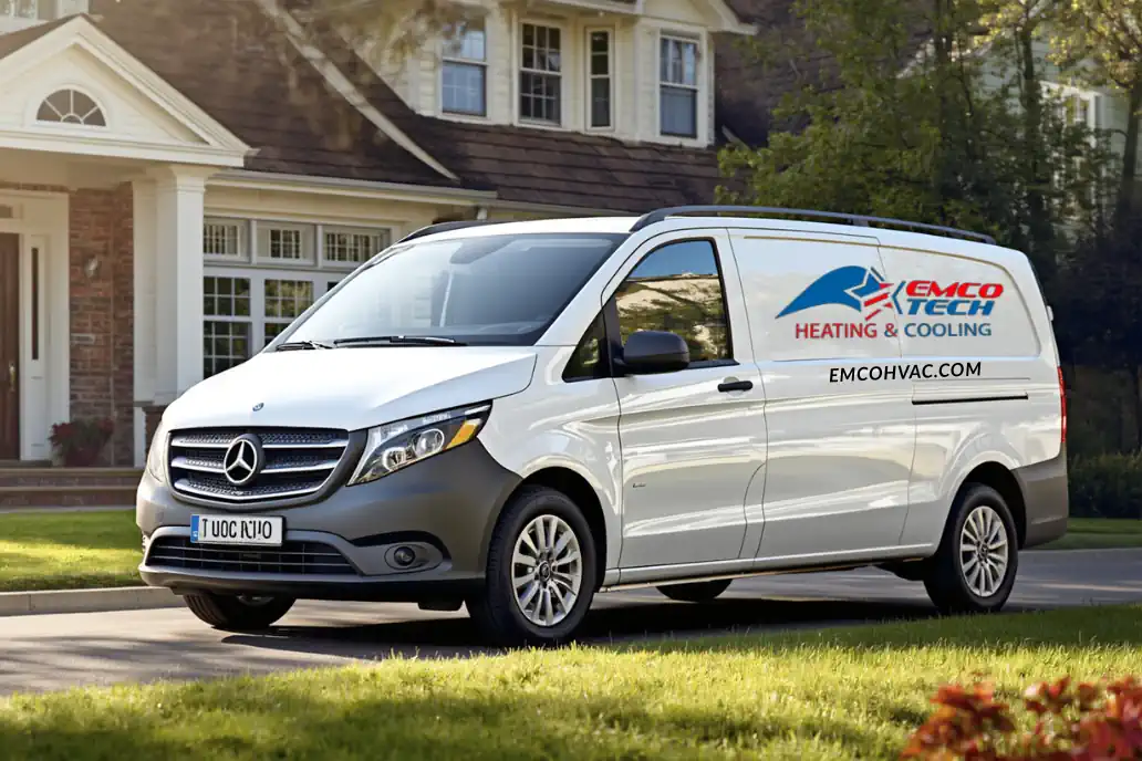 EMCO Tech HVAC Services in Upper Darby PA - Service Truck