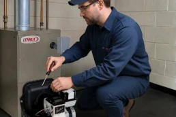 EMCO Tech Heating & Cooling Oil Heater Tune Up Greater Philly