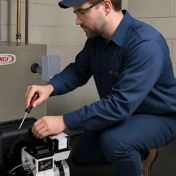 EMCO Tech Heating & Cooling Oil Heater Tune Up Greater Philly