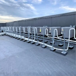 EMCO Tech Commercial HVAC Services - New Construction Apartment Building AC Units on the Roof